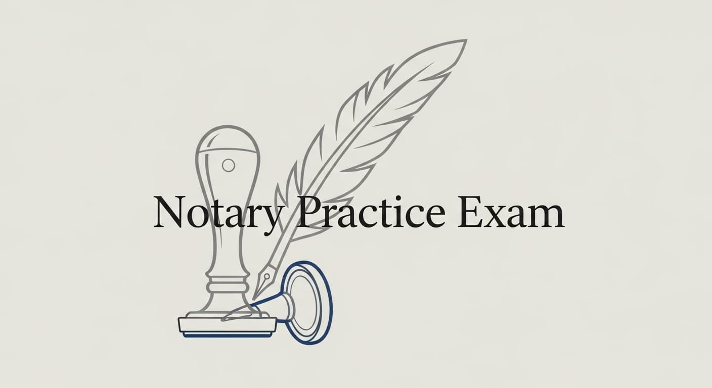 Notary Practice Exam